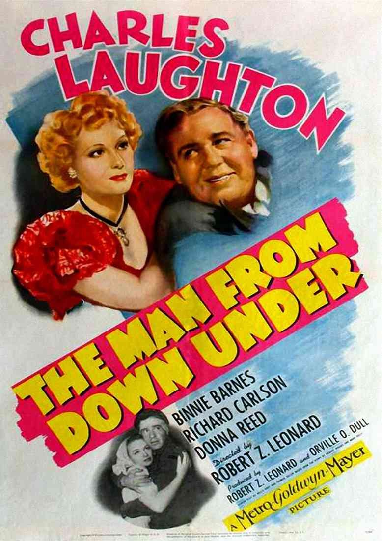 Man From Down Under The 01 Film A4 Photo Print