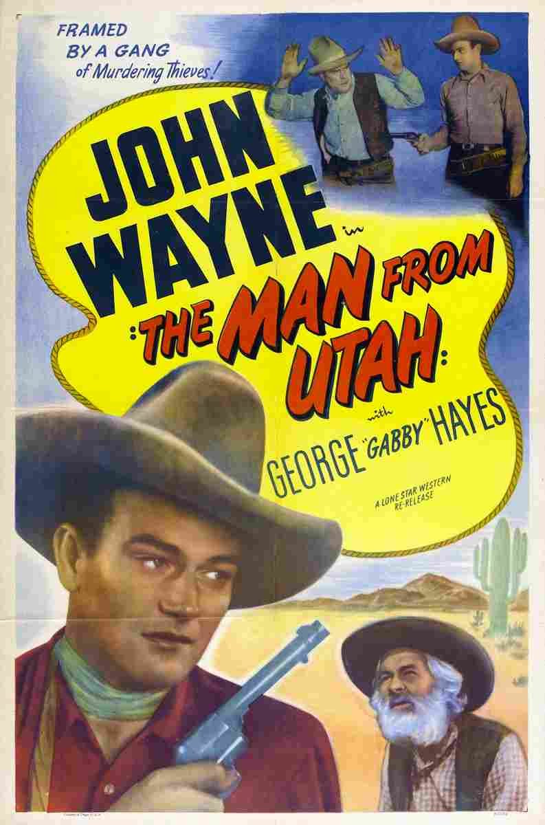 Man From Utah The 01  film star poster A4 Photo Print