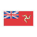 Man Isle Flag N5065 A4 Photo Print