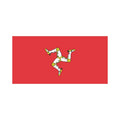 Man Isle Flag N5066 A4 Photo Print