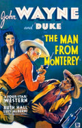 Man Monterey Wayne 1930s Vintage Retro Advert Poster