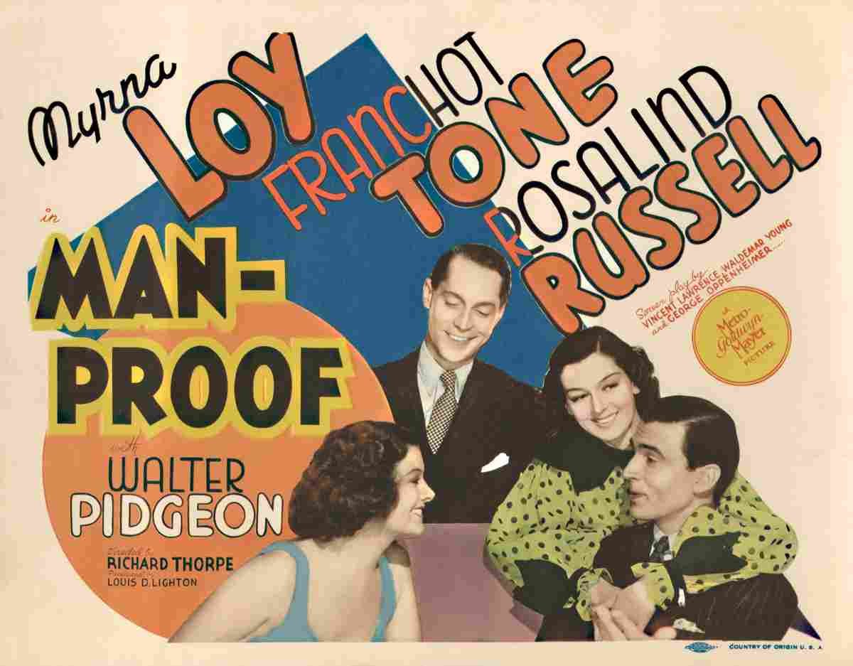 Man Proof 01  film star poster A4 Photo Print