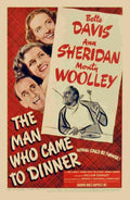 Man Who Came to Dinner The 01  film star poster A4 Photo Print