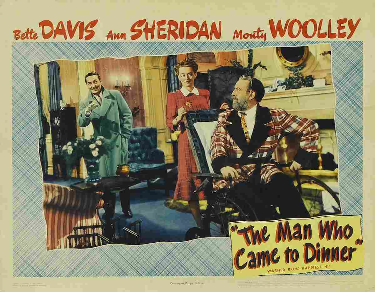 Man Who Came to Dinner The 02  film star poster A4 Photo Print