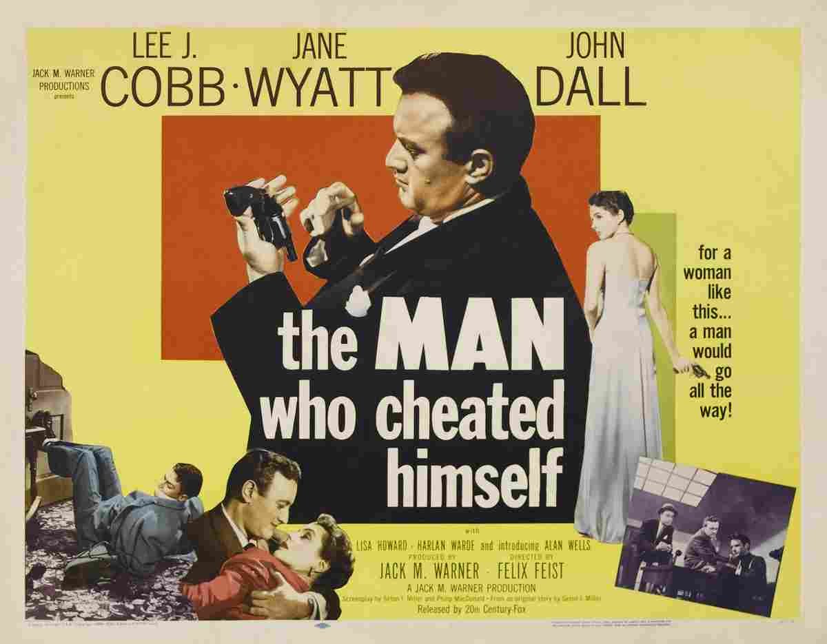 Man Who Cheated Himself The 01  film star poster A4 Photo Print