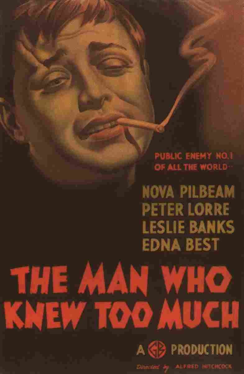Man Who Knew Too Much The 1934 01  film star poster A4 Photo Print