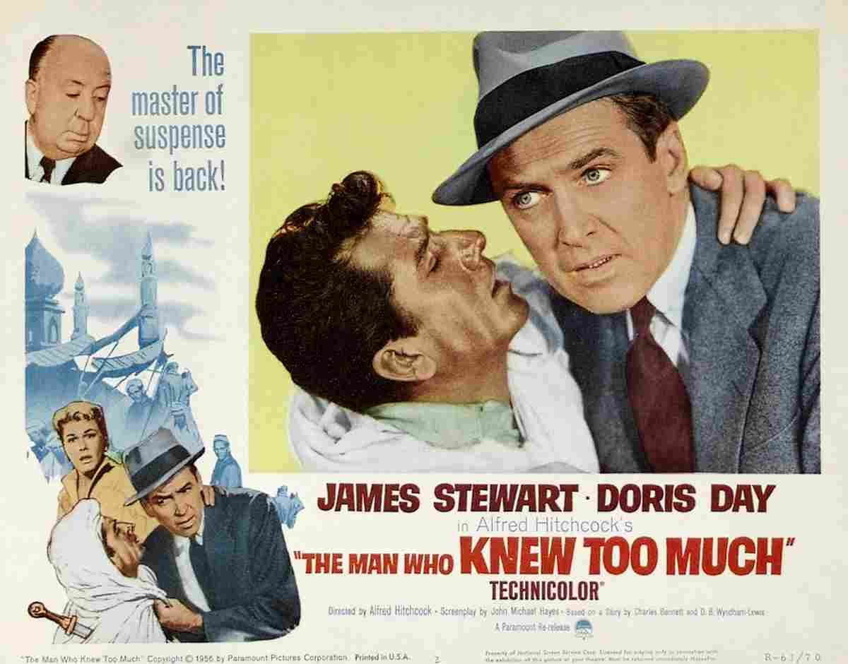 Man Who Knew Too Much The 1956 04  film star poster A4 Photo Print