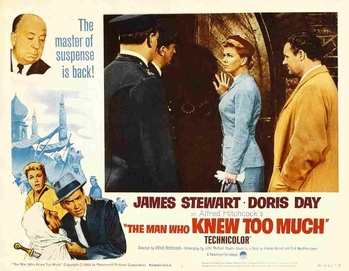 Man Who Knew Too Much The 1956 05  film star poster A4 Photo Print