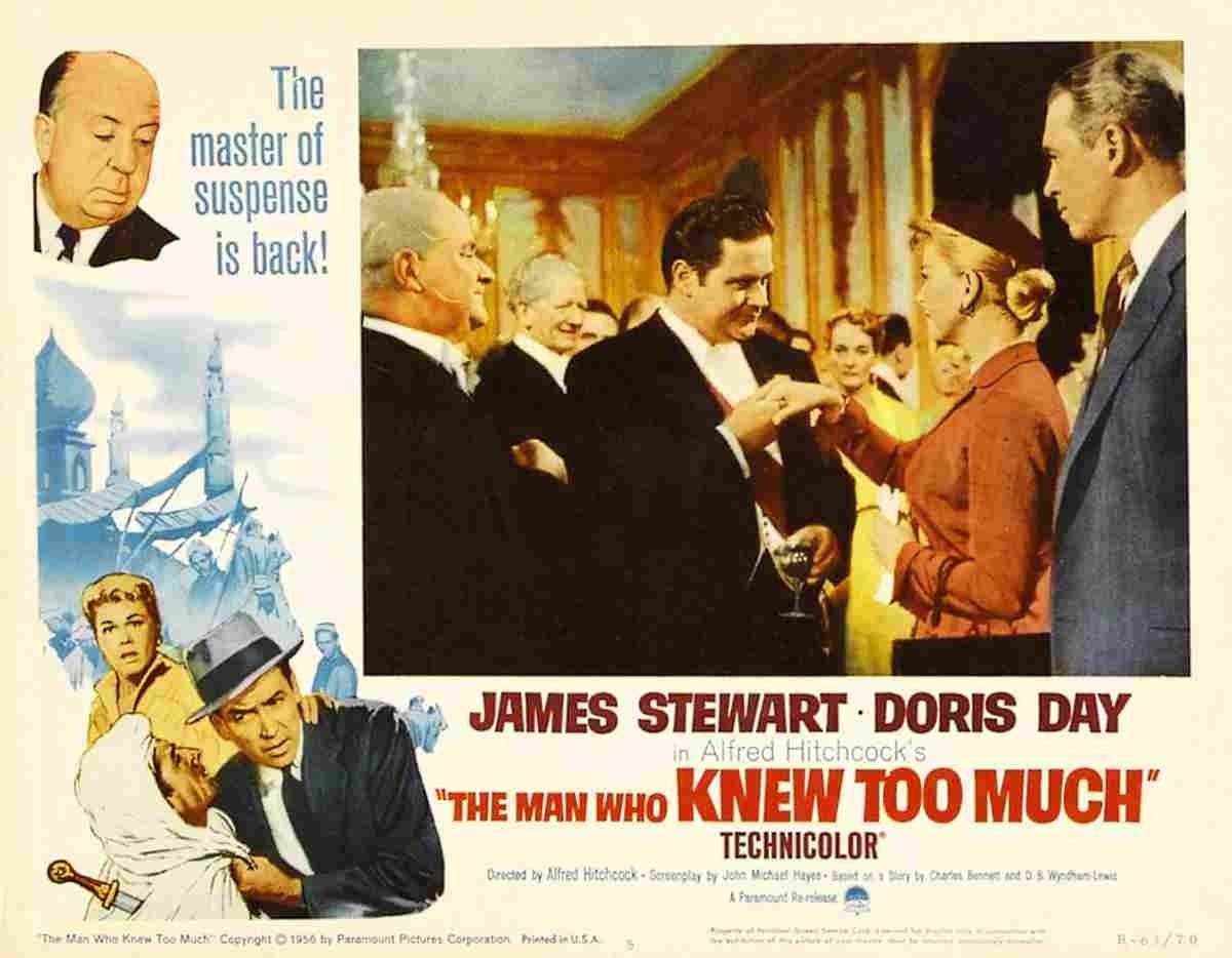 Man Who Knew Too Much The 1956 06  film star poster A4 Photo Print