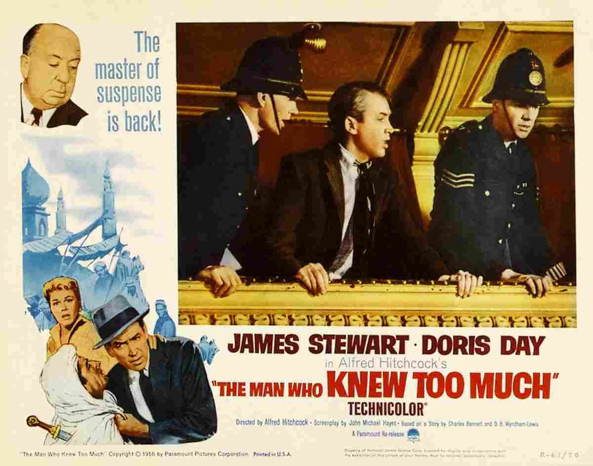 Man Who Knew Too Much The 1956 07  film star poster A4 Photo Print