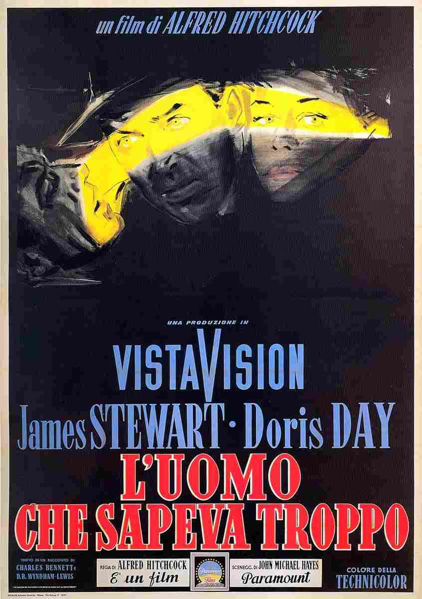 Man Who Knew Too Much The 1956 22  film star poster A4 Photo Print