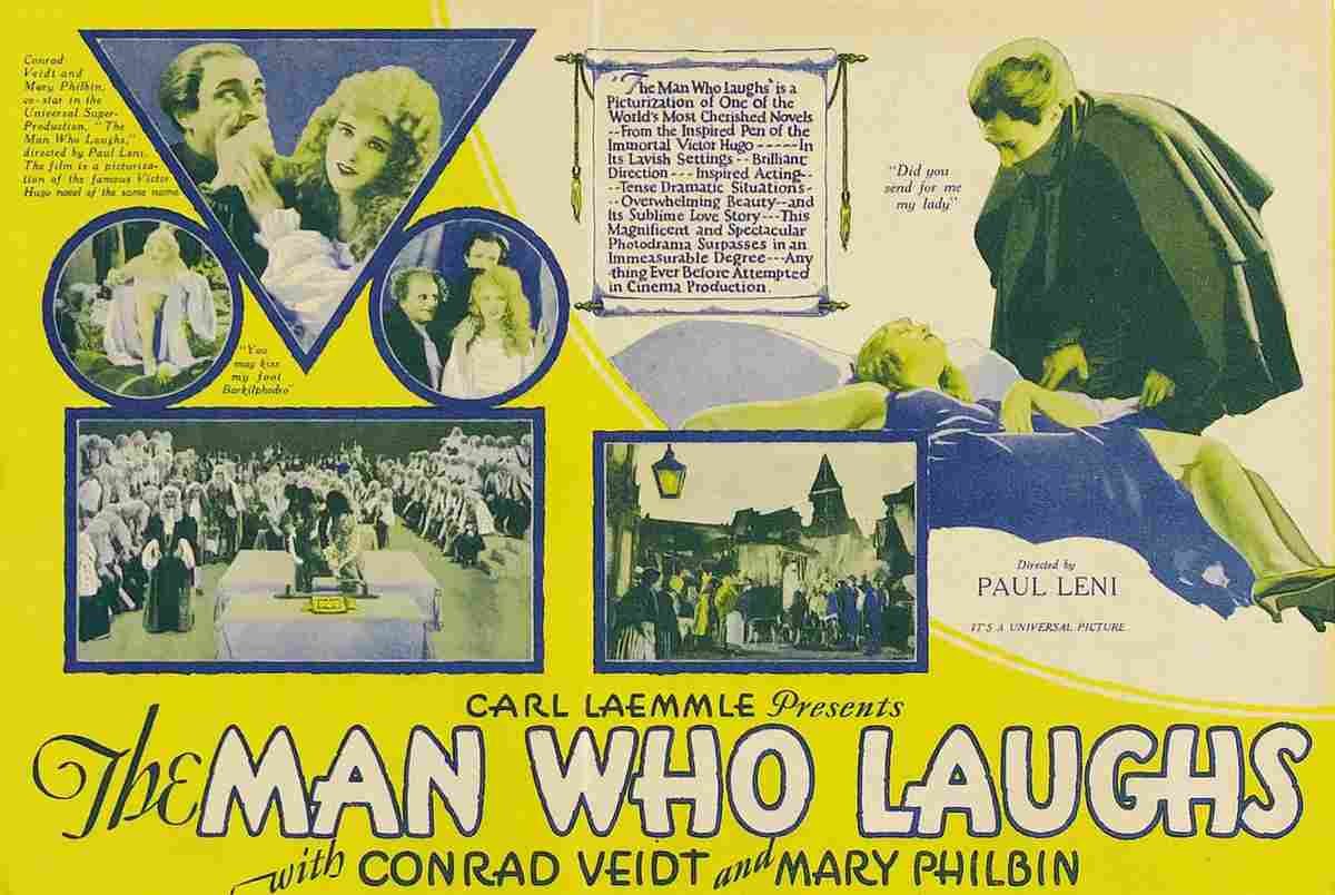 Man Who Laughs The 03  film star poster A4 Photo Print