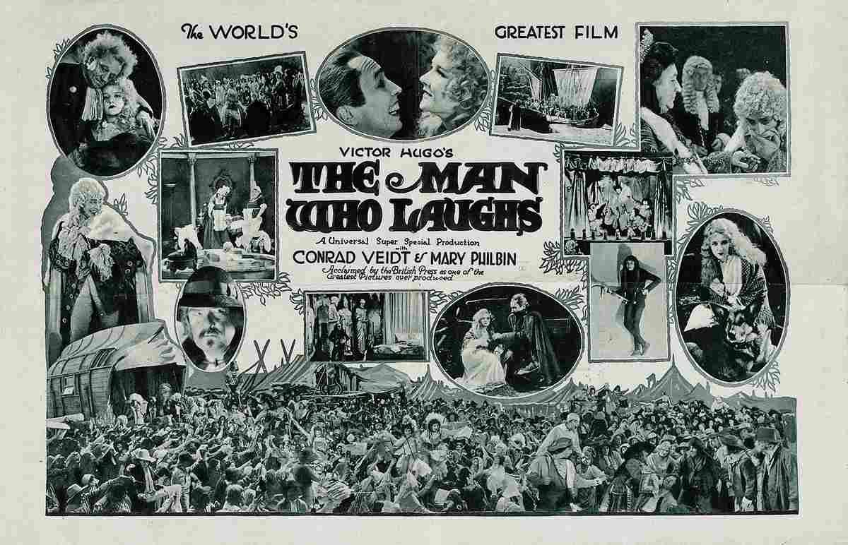 Man Who Laughs The 04  film star poster A4 Photo Print