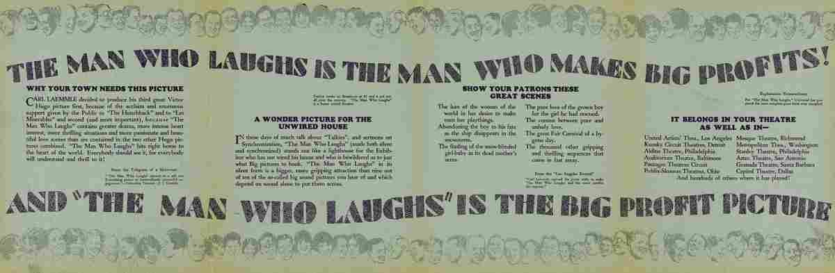Man Who Laughs The 07  film star poster A4 Photo Print