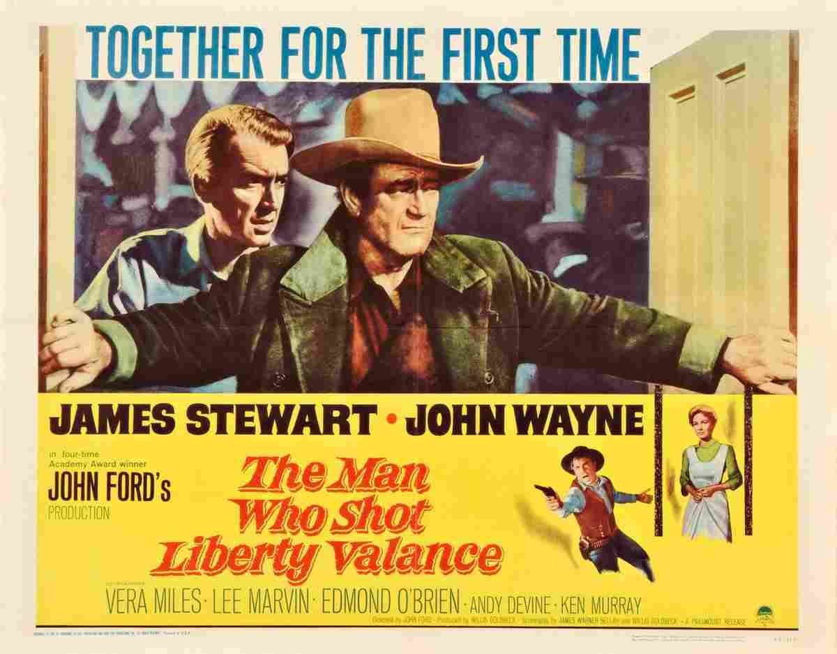 Man Who Shot Liberty Valance The 02  film star poster A4 Photo Print