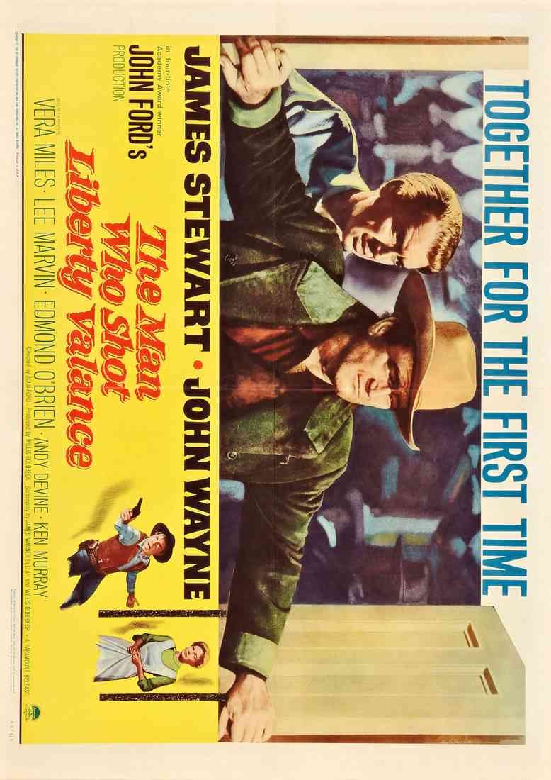 Man Who Shot Liberty Valance The 02 Film A4 Photo Print