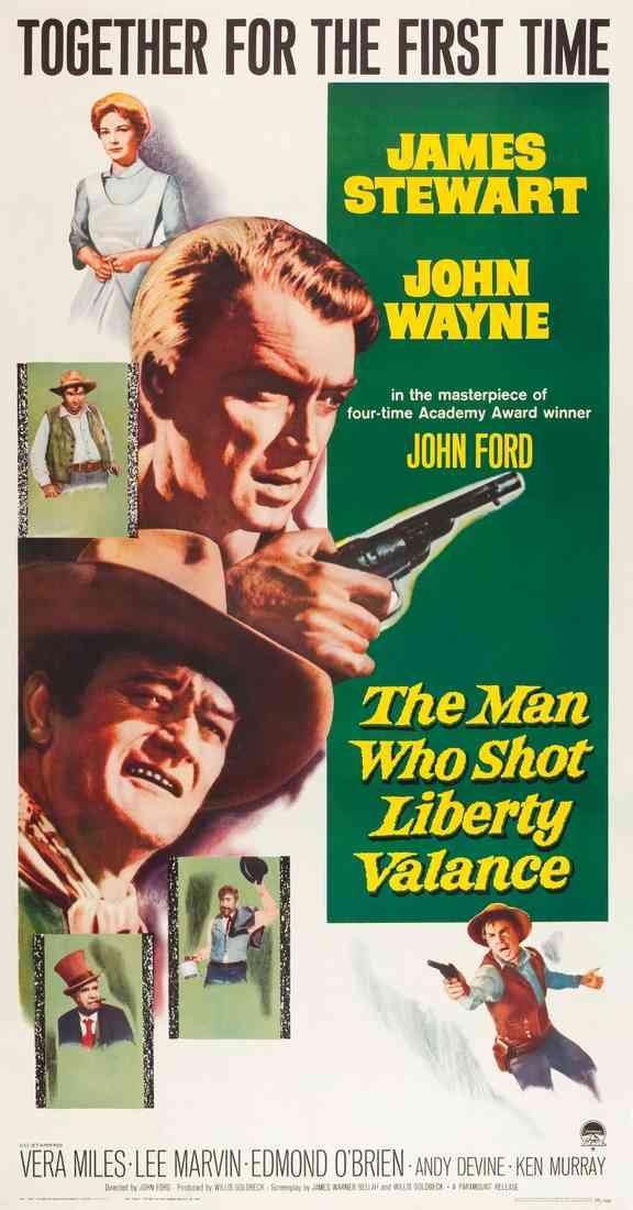 Man Who Shot Liberty Valance The 03 Film A4 Photo Print