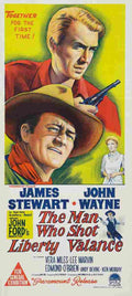 Man Who Shot Liberty Valance The 04  film star poster A4 Photo Print