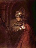 Man With Arms Alexander The Great Rembrandt A4 Photo Print