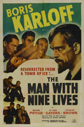 Man With Nine Lives The 01  film star poster A4 Photo Print