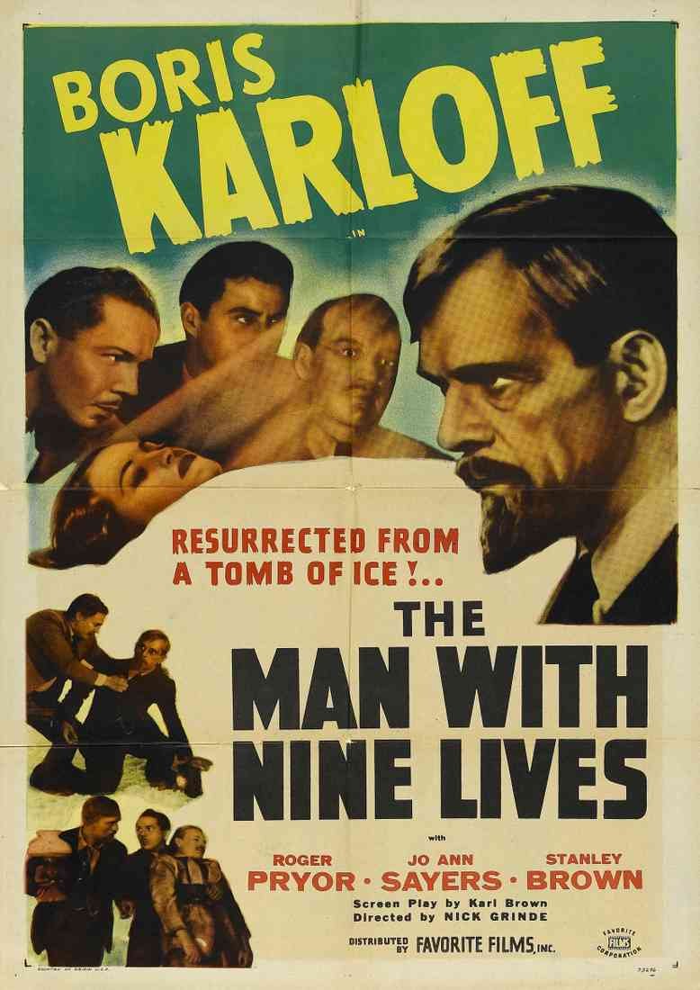 Man With Nine Lives The 01 Film A4 Photo Print