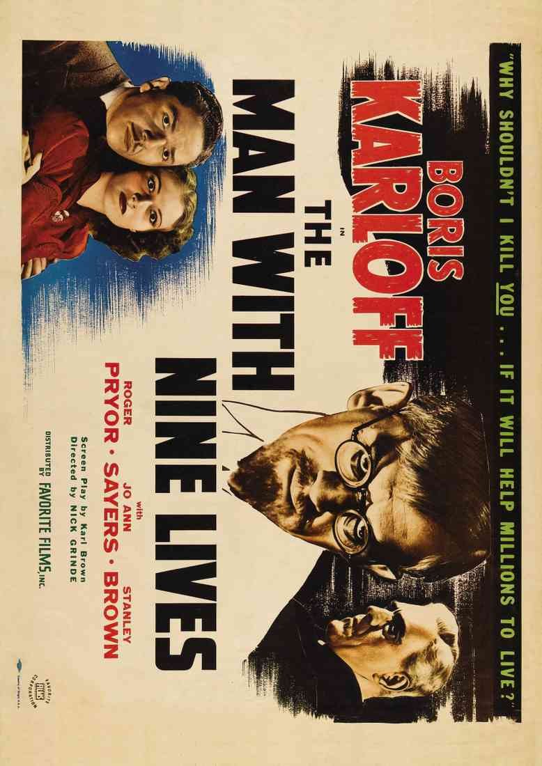 Man With Nine Lives The 02 Film A4 Photo Print