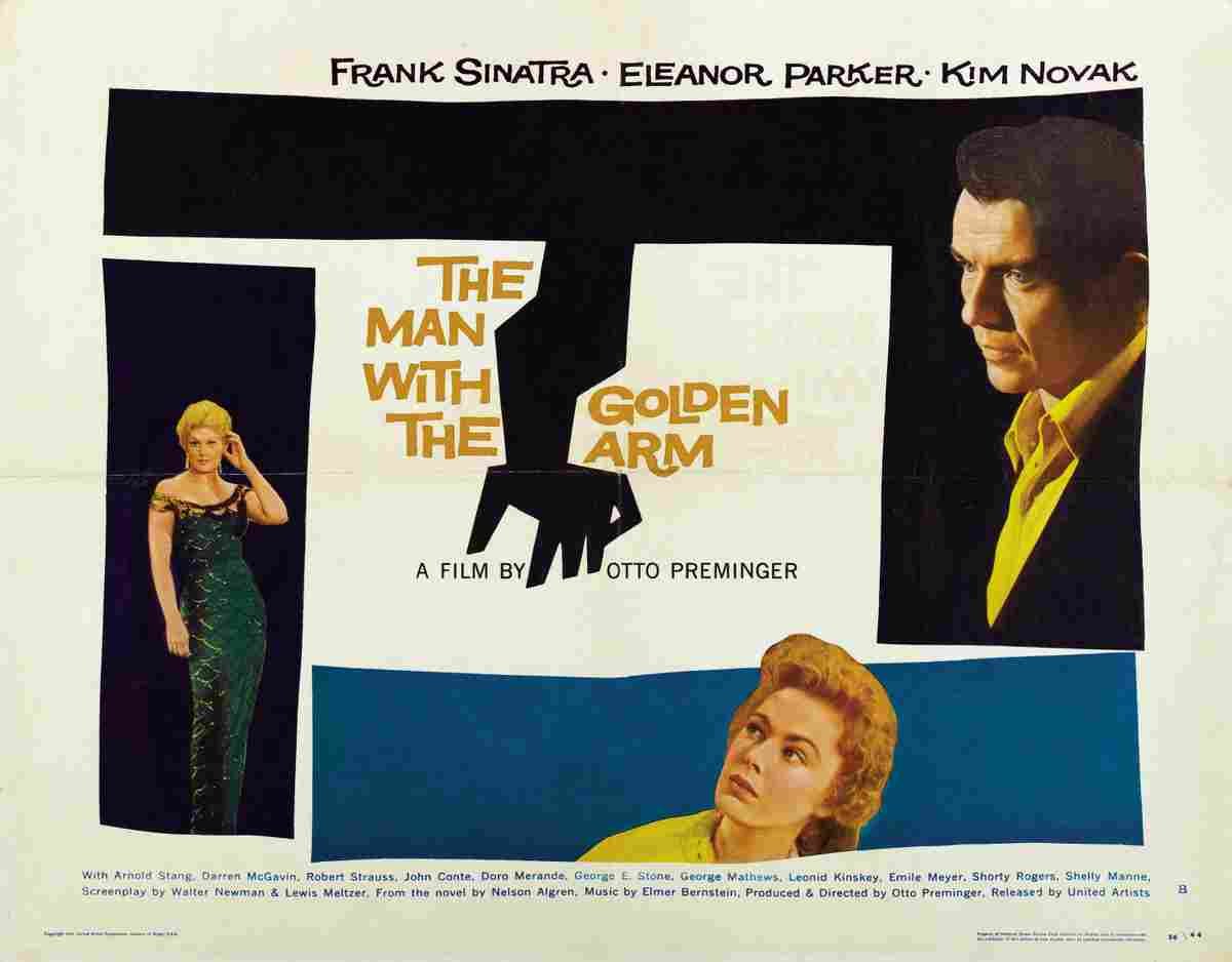 Man With the Golden Arm The 04  film star poster A4 Photo Print