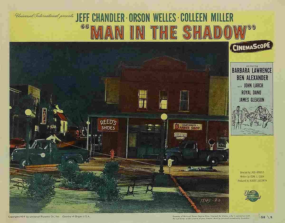 Man in the Shadow 1957 07  film star poster A4 Photo Print