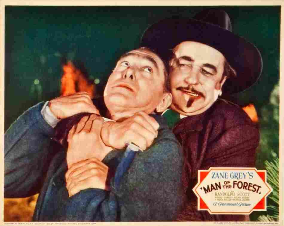 Man of the Forest 1933 07  film star poster A4 Photo Print