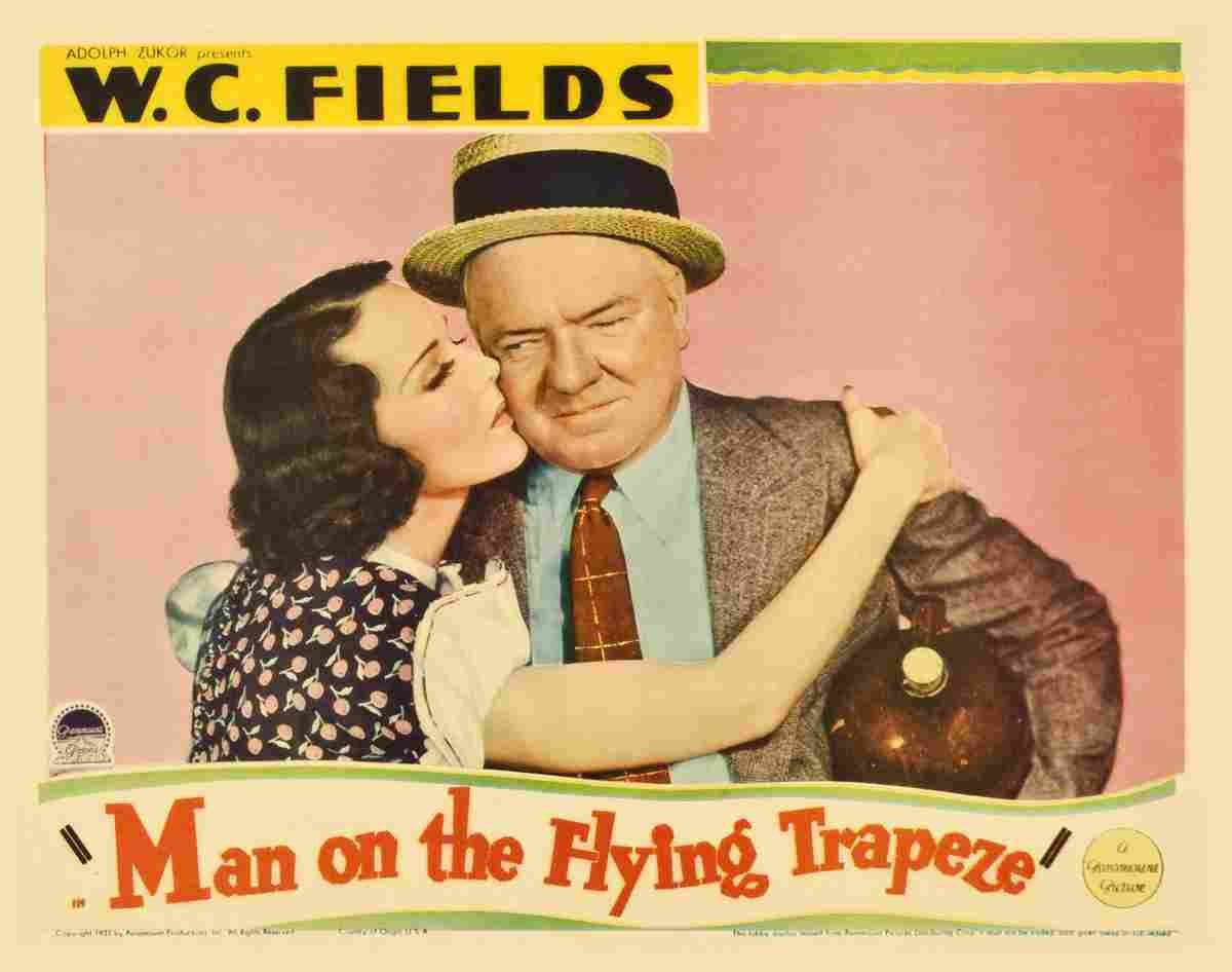 Man on the Flying Trapeze 06  film star poster A4 Photo Print