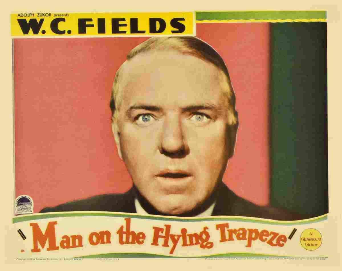 Man on the Flying Trapeze 07  film star poster A4 Photo Print