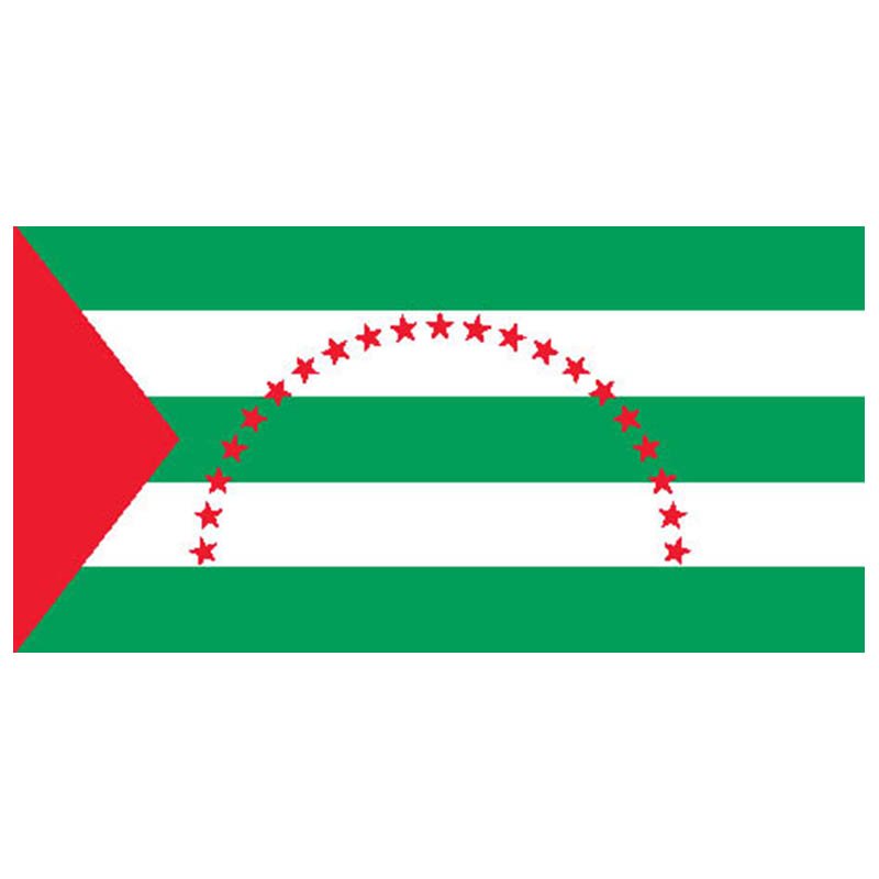 Manabi Prov Flag N4860 A4 Photo Print