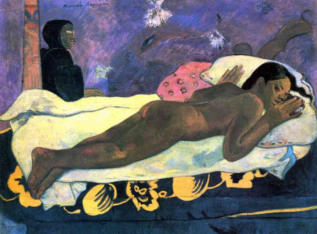 Manao Tupapau Gauguin A4 Photo Print