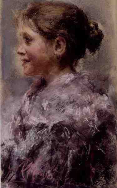 Mancini Antonio Portrait Of A4 Photo Print