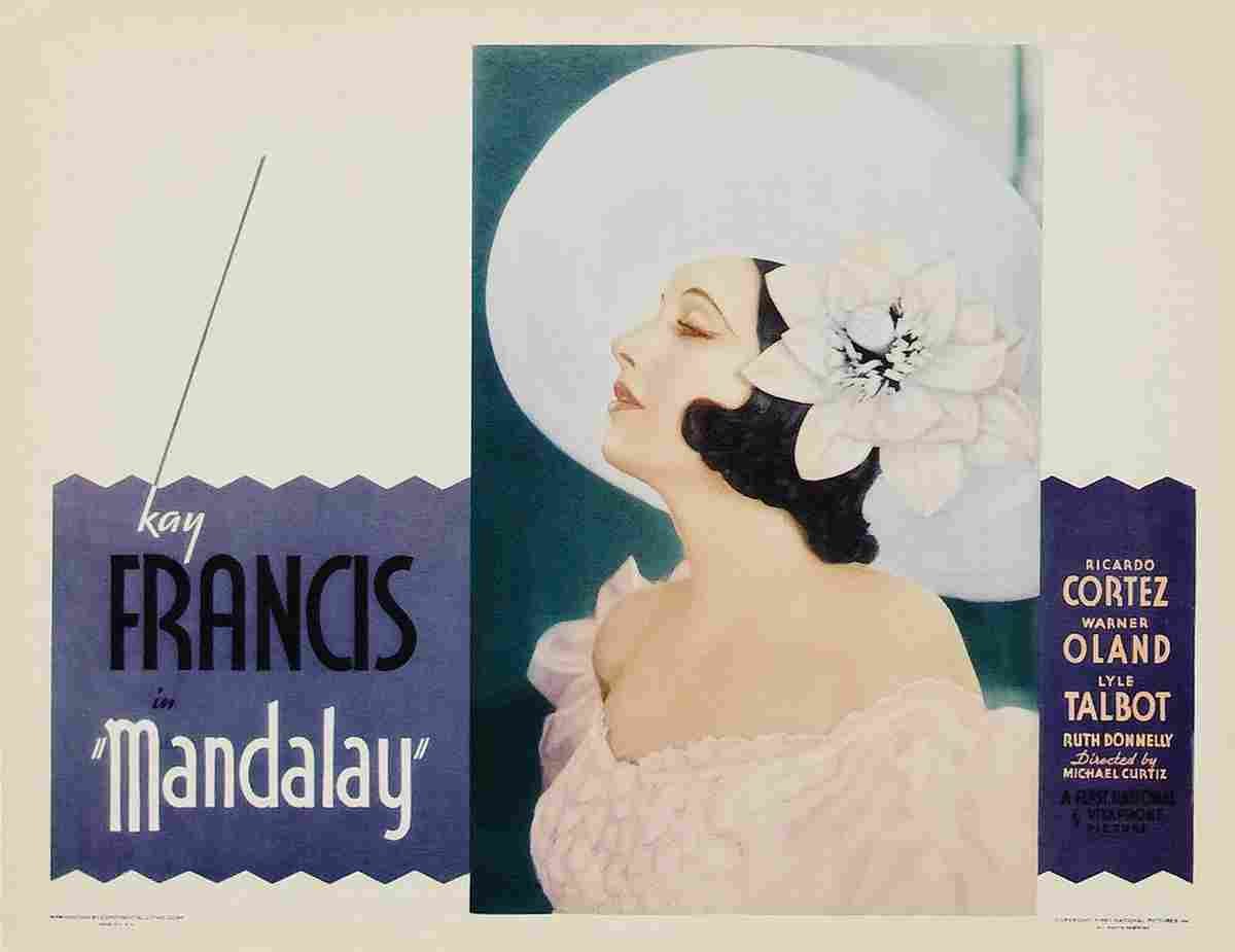 Mandalay 01  film star poster A4 Photo Print