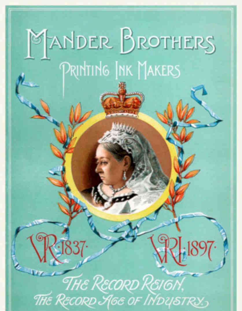 Mander Brothers Printing Vintage Retro Advert Poster A4 Photo Print