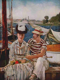 Manet Edouard 1832 1883 Argenteuil Vintage A4 Photo Print