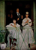 Manet Edouard 1832 1883 The Balcony A4 Photo Print