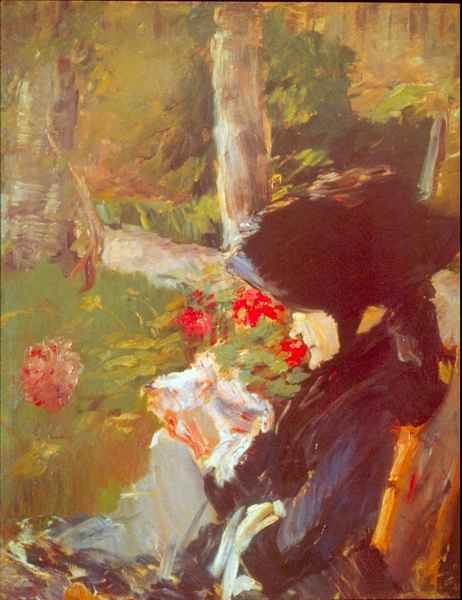 Manet's Mother by Manet Impressionism A4 Photo Print