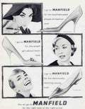 Manfield Heels Style Vintage Retro Advert Poster A4 Photo Print