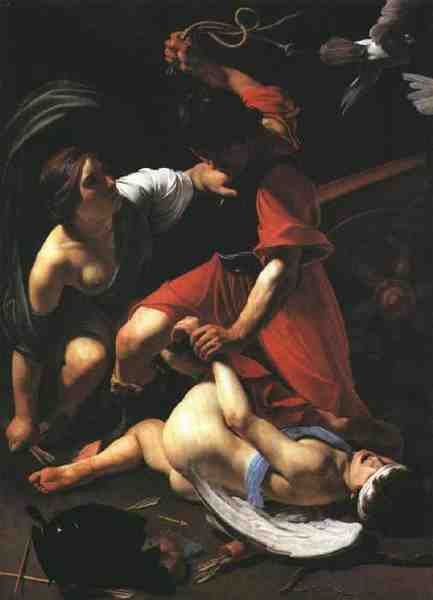 Manfredi Bartolomeo Cupid Chastised A4 Photo Print