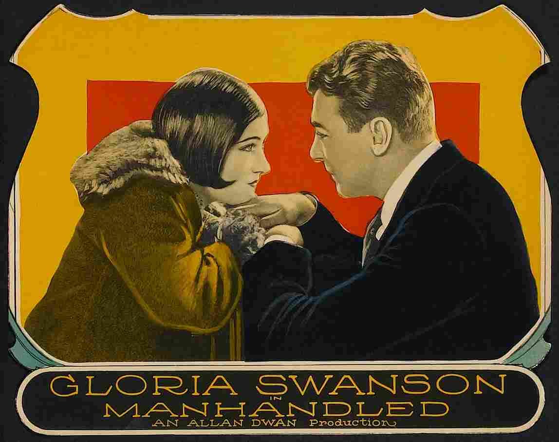 Manhandled 1924 01  film star poster A4 Photo Print