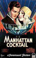 Manhattan Cocktail 01  film star poster A4 Photo Print