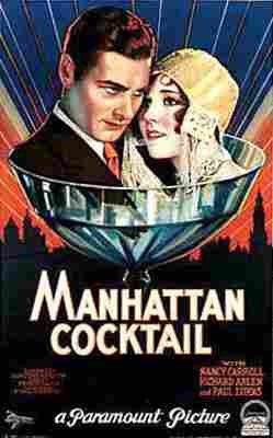 Manhattan Cocktail 01  film star poster A4 Photo Print