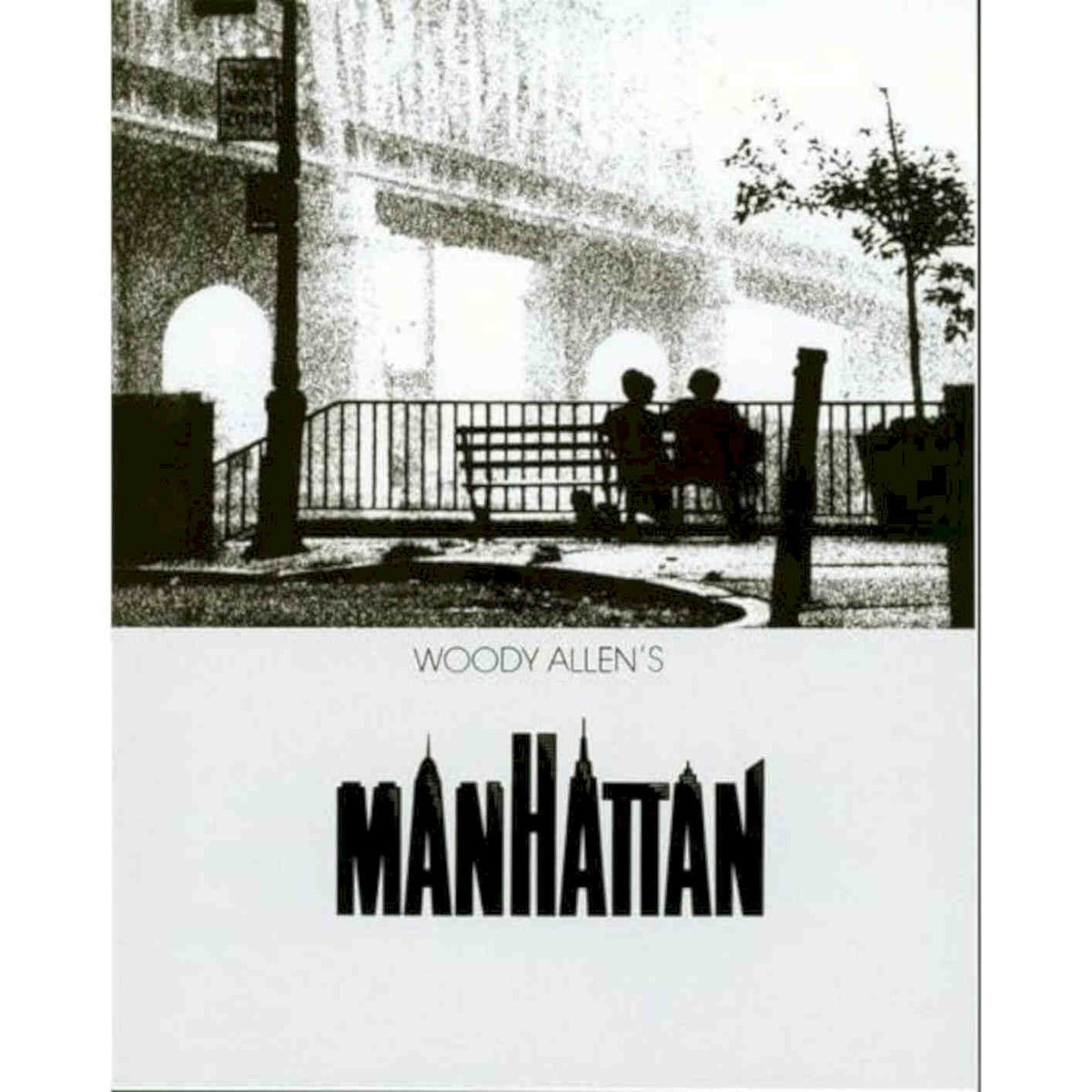 Manhattan Movie Rk Vintage Retro Advert Poster A4 Photo Print