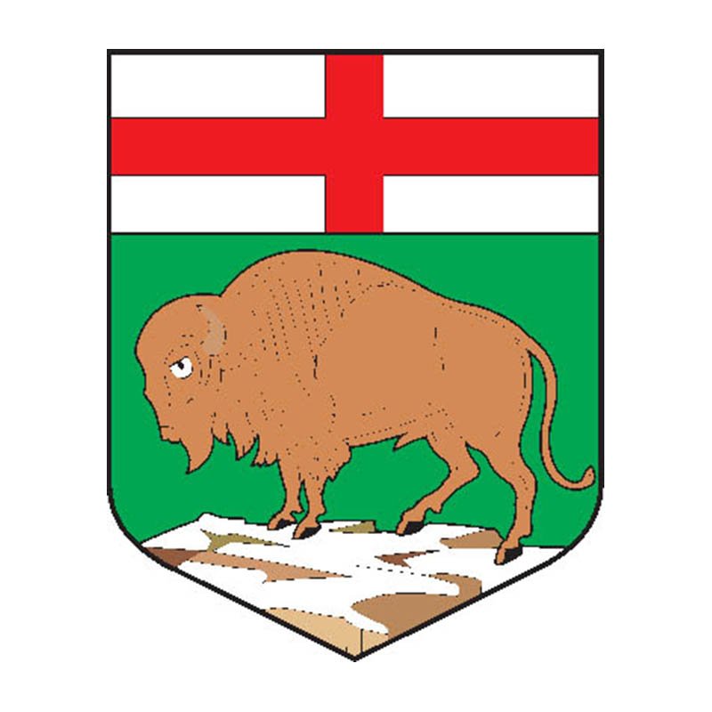 Manitoba Prov Coat Of Arms N319 A4 Photo Print