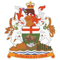 Manitoba Prov Coat Of Arms N98 A4 Photo Print