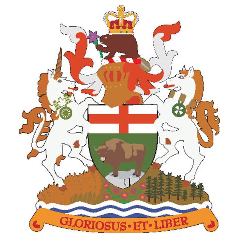 Manitoba Prov Coat Of Arms N98 A4 Photo Print