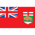 Manitoba Prov Flag N3909 A4 Photo Print