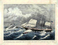 Manof War Ship Vintage A4 Photo Print